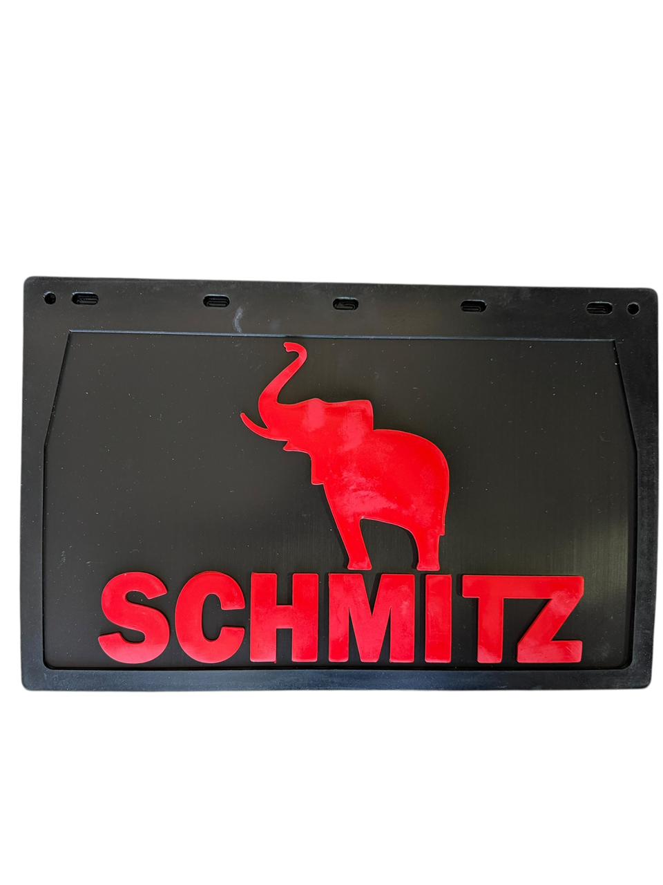 Брызговик автомобильный 3D (270 мм SCHMITZ,красная надпись)