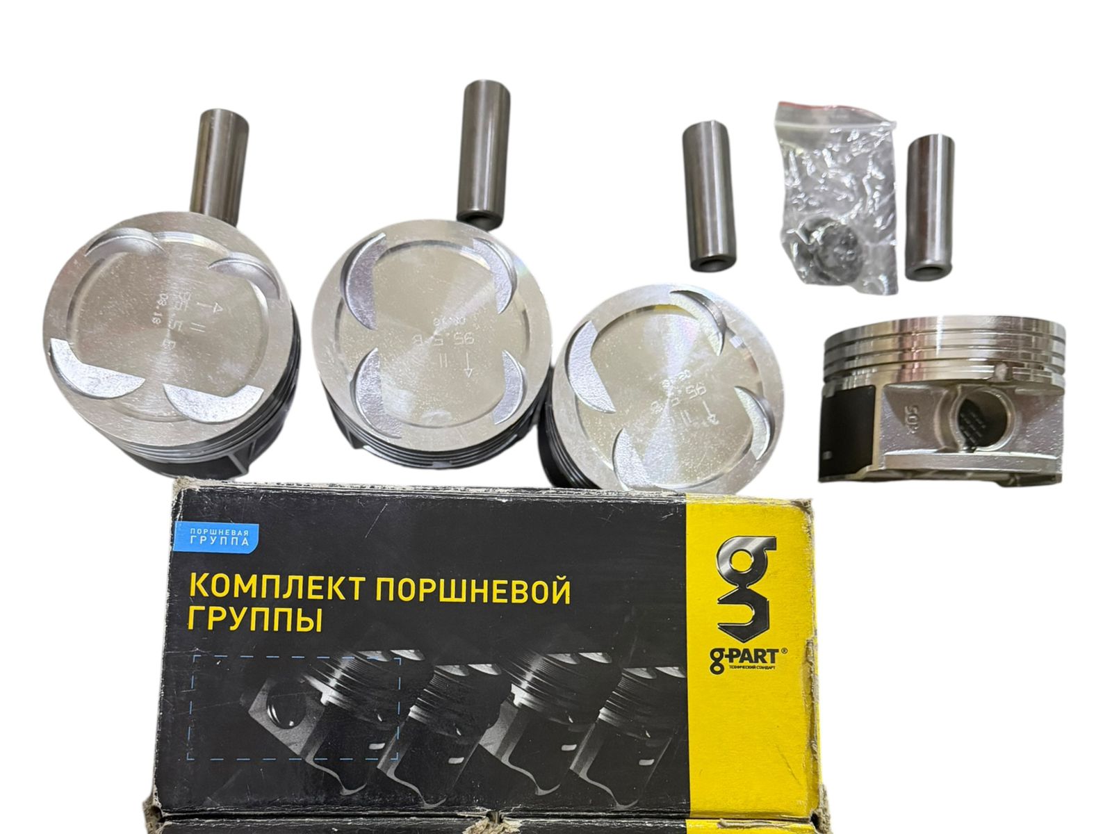 К-т поршня 95,5 мм без колец (под узкие кольца) ЗМЗ 40524 Евро-3