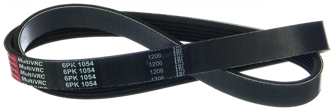 РЕМЕНЬ ПРИВОДА АГРЕГАТОВ 6PK1054 (ДЛЯ А/М УАЗ ХАНТЕР, ДВ. ЗМЗ 4091)