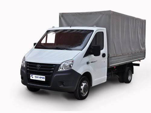 Тент ГАЗ A21R23 (NEXT) 2х ст усил тк 3,17 м алюмин