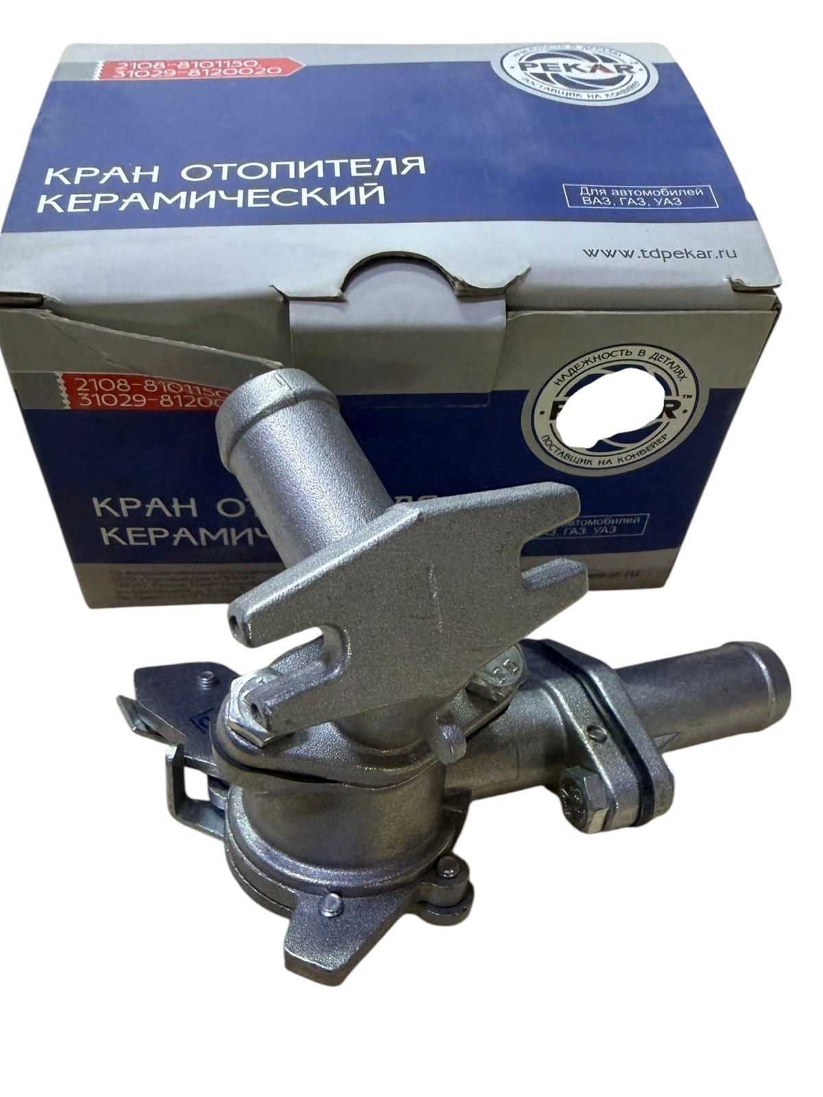 Кран отопителя ГАЗ 3102, 3110 (ПЕКАР)