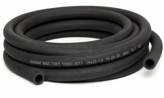 Шланг d= 12*20-0,63 МБС с навивкой(гидров.усил Газ