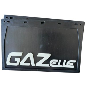 Брызговик автомобильный 3D (270 мм GAZELLE,белая надпись)