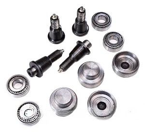 Шкворня мост Спайсер УАЗ Хантер, Патриот (с ключом, латунным вкл н/о)